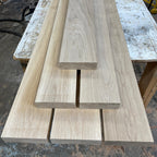 Biely dub 1,75" – masívne dosky opracované na 4 strany (S4S), silené a stabilizované kiln-dried