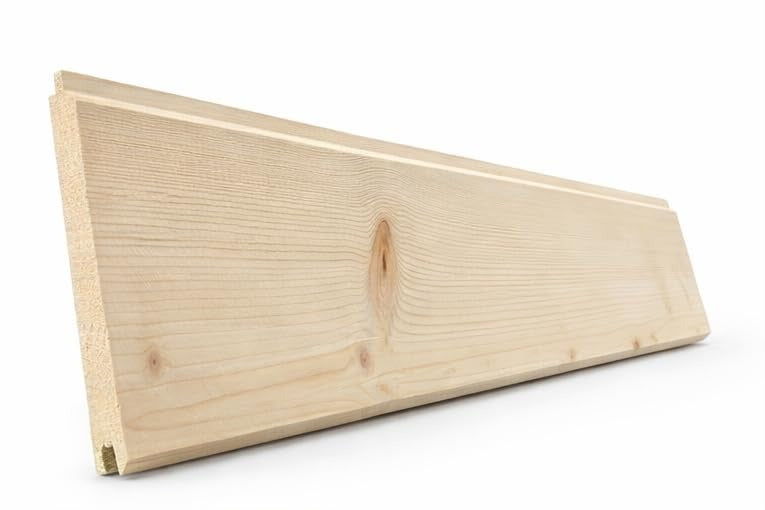 Smrekové profilované dosky 15 mm × 13 cm – podbytie, fasáda, sauna a záhradné stavby