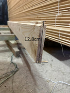 Smrekové profilované dosky 20 mm × 13 cm – podbytie strechy, obklad, sauna a záhradné stavby